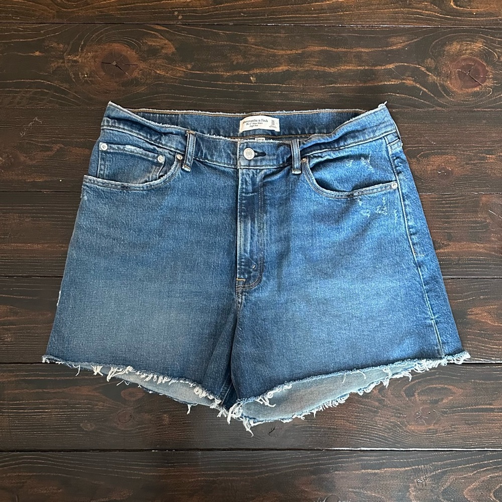 Abercrombie & Fitch Blue Denim Jean Shorts